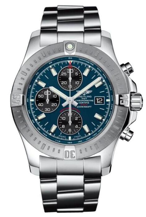 Replica Breitling Colt Chronograph Automatic Stainless Steel Black A133882A/C958/173A Men watch